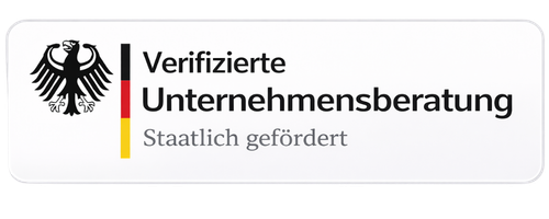 Verifizierte Unternehmensberatung – Staatlich gefördert